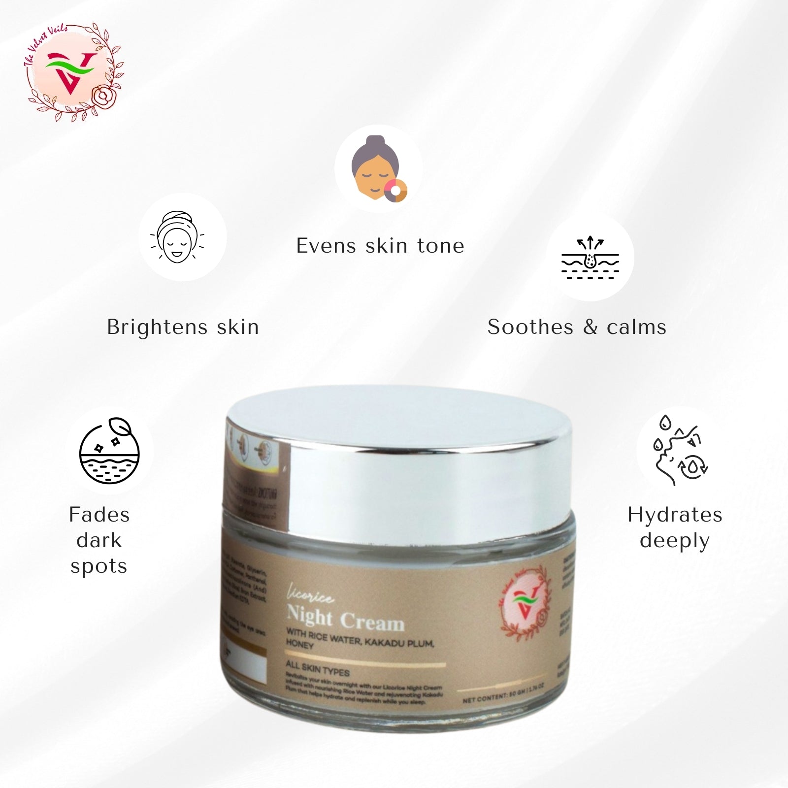 The Velvet Veils Licorice Night Cream