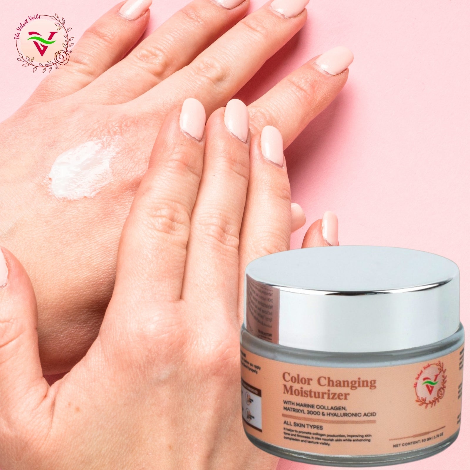 The Velvet Veils Color Changing Moisturizer