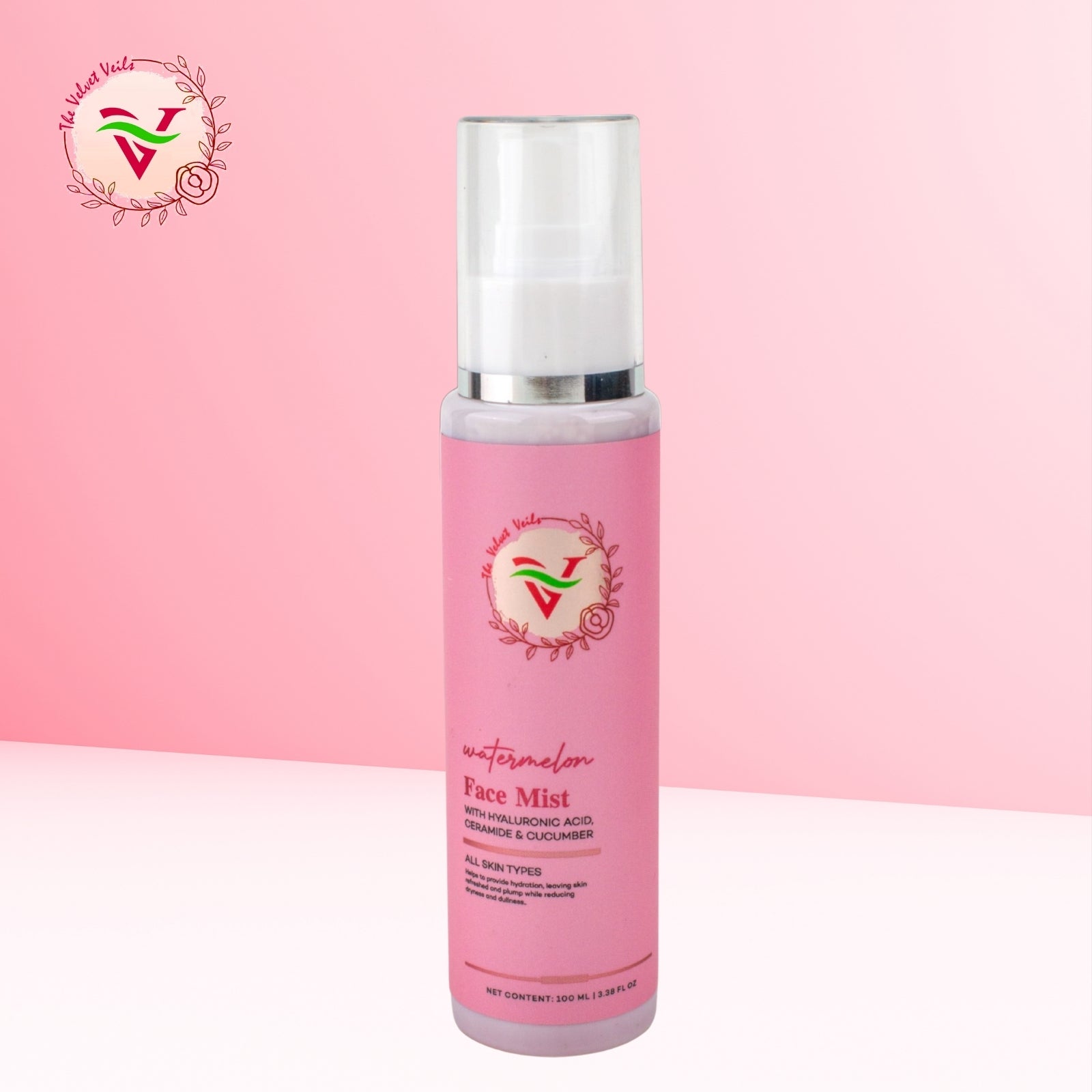 The Velvet Veils Watermelon Face Mist