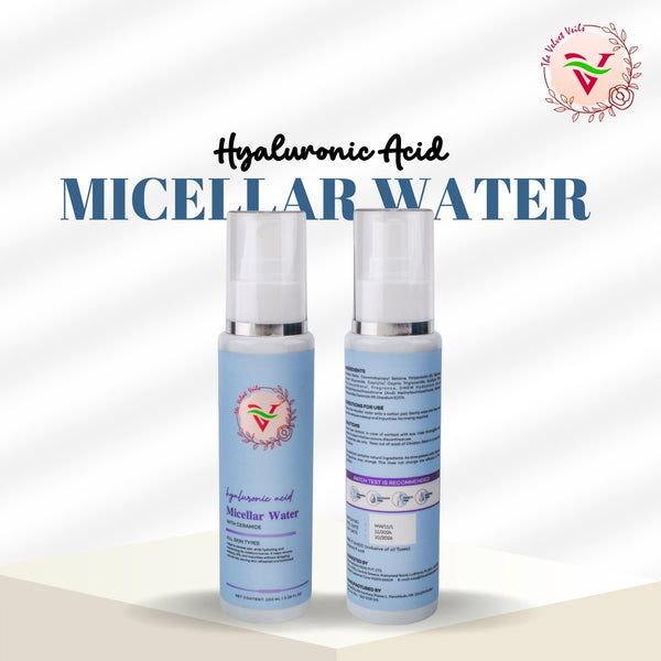 The Velvet Veils Hyaluronic Acid Micellar Water