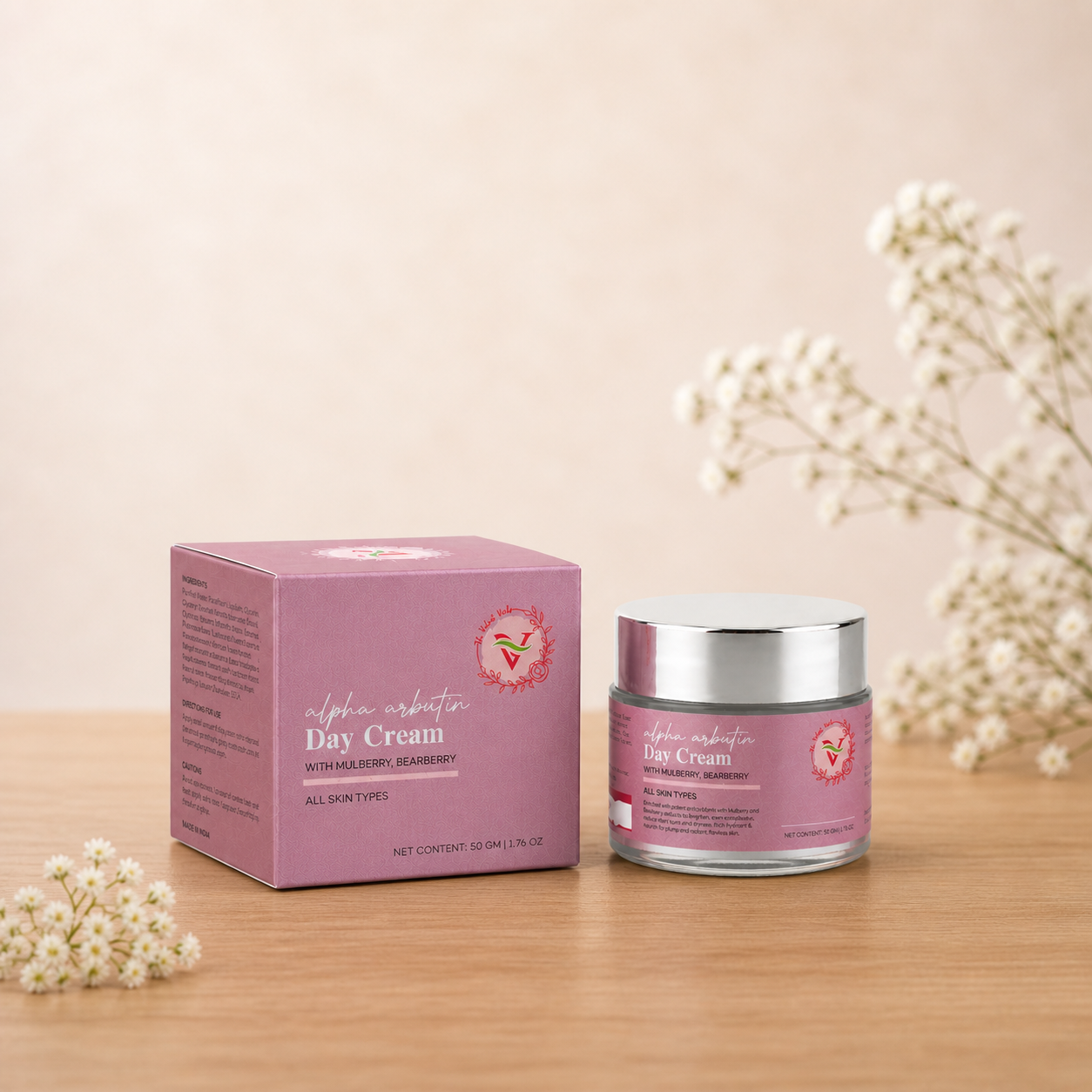 The Velvet Veils Alpha Arbutin Day Cream