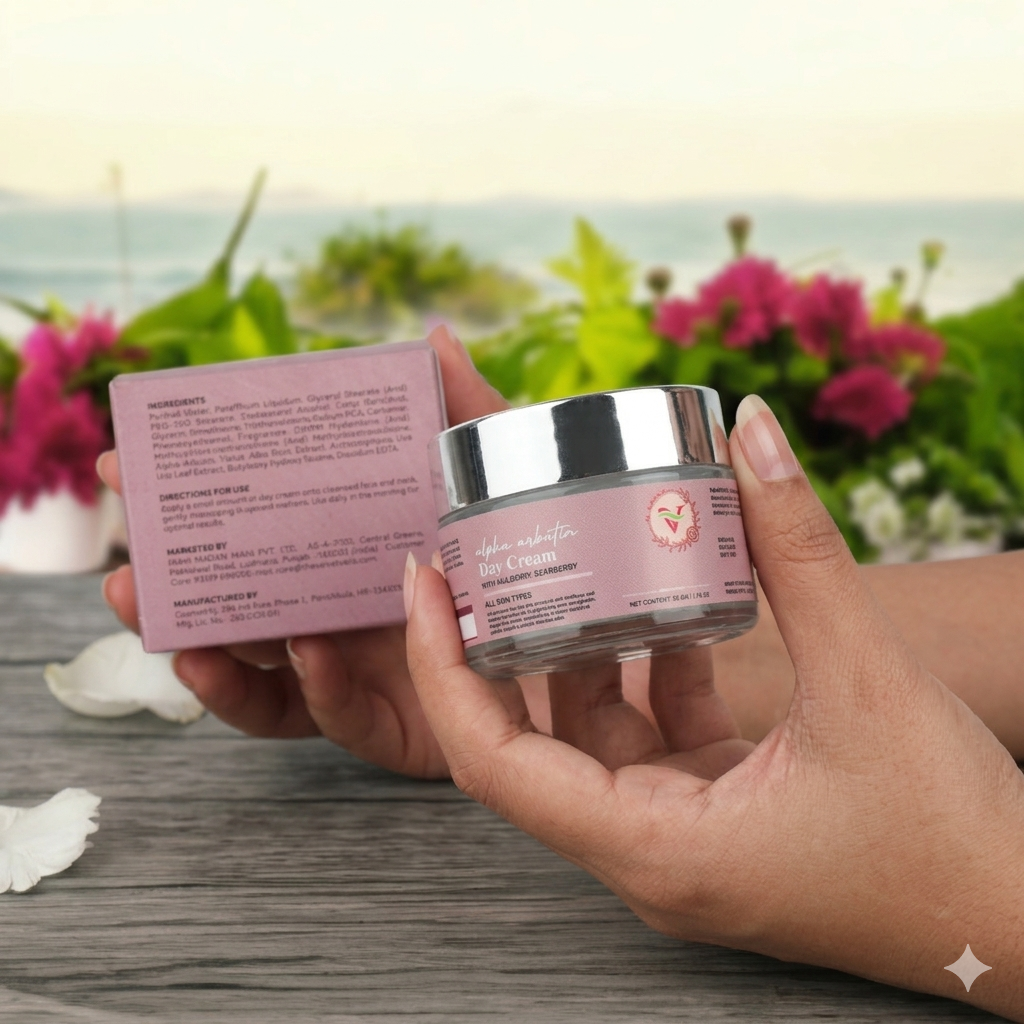 The Velvet Veils Alpha Arbutin Day Cream