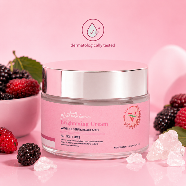 The Velvet Veils Glutathione Brightening Cream