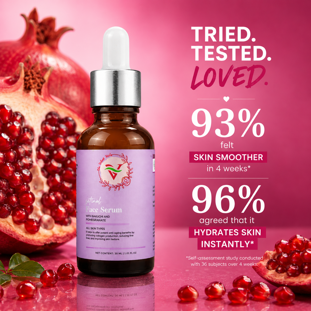 The Velvet Veils Retinol Face Serum